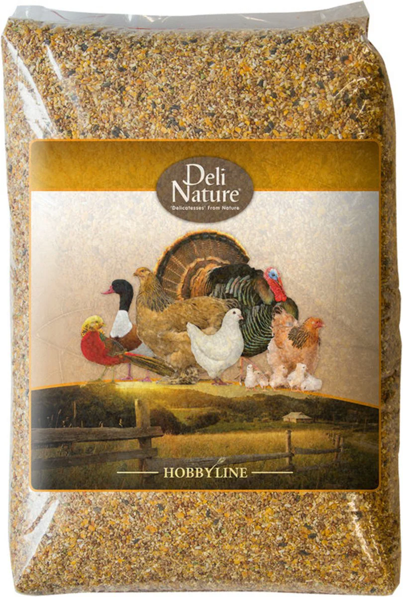 Deli Nature Hobby X-line Gemengd Graan met Volle Mais 20 kg