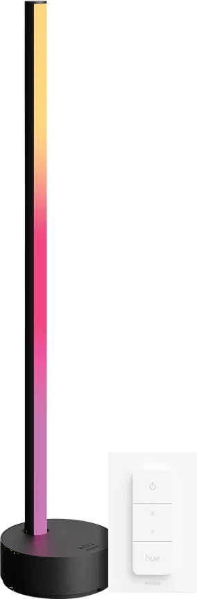 Philips Hue Gradient Signe tafellamp Zwart + dimmer