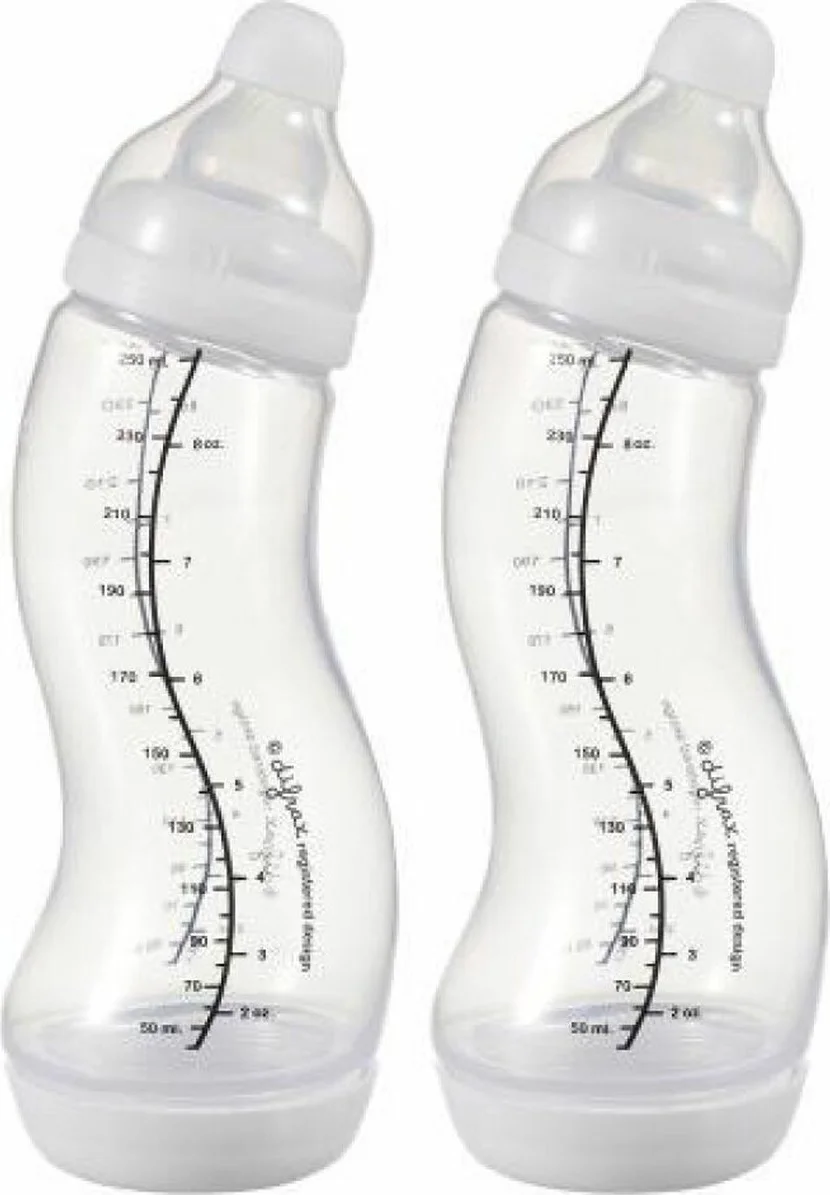 Difrax Doublepack S-babyfles Natural 250 ml 2ST