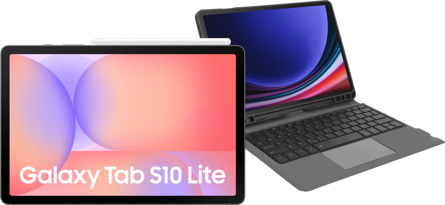 Samsung Galaxy Tab S10 Lite 10,9 inch 256GB Wifi Grijs + Toetsenbord Hoes QWERTY