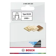 Bosch Professional Nieten type 55 | 18 mm | 6,0 x 1,08 mm | 1000 stuks - 2609200223