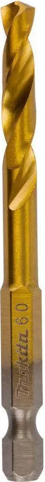 Makita B-50974 Metaalboor HSS-Tin slags 6,0x80mm
