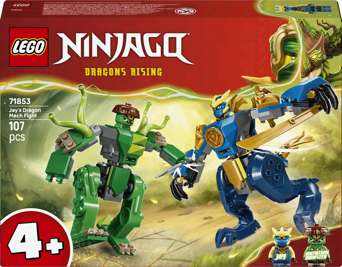 LEGO NINJAGO Jay's drakenmechastrijd 71853