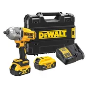 DeWALT DCF900P2T Accu slagmoersleutel 1400Nm 1/2" frictiering 18V XR 5.0Ah in TSTAK