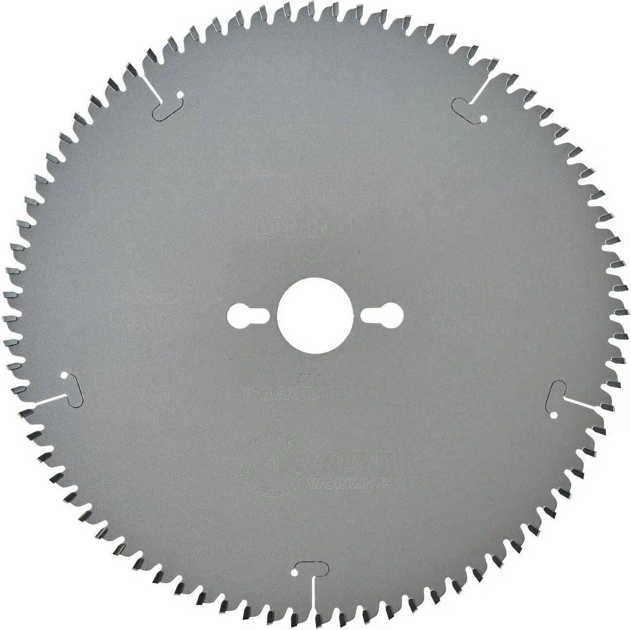 DeWALT Cirkelzaagblad voor Laminaat | Extreme | Ø 250mm Asgat 30mm 80T - DT4287-QZ