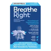 Breathe Right Neusstrips Sensitive - Small/Medium 30ST