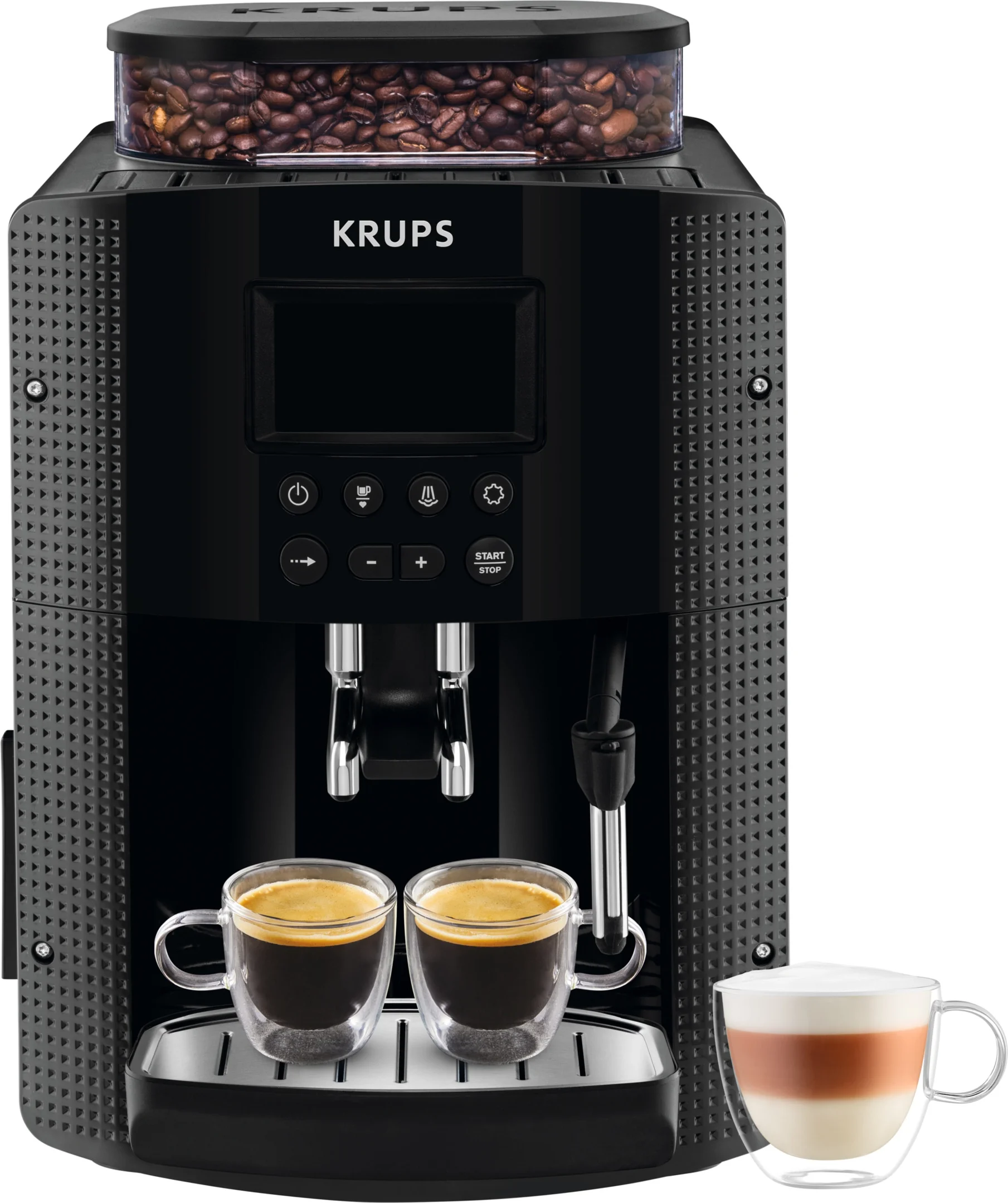 KRUPS Volautomatisch koffiezetapparaat EA8155 (EA81P0 zwart)