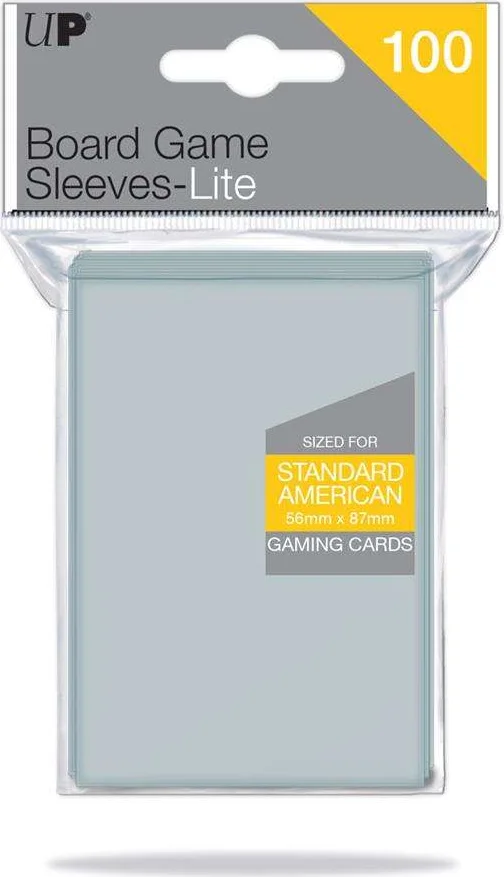 UltraPro Sleeves: Lite Standard American 56x87mm (100x)