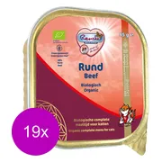 19x Renske Bio Vers Gestoomd Kattenvoer Nat Rund 85 gr