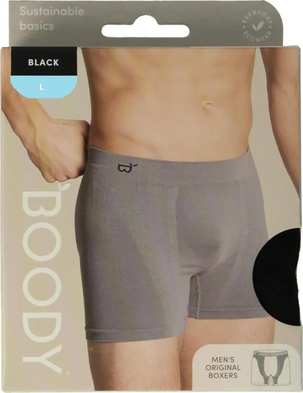 Boody Herenboxer Zwart L