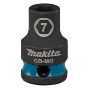 Makita E-15883 Impact Black Krachtdop 3/8" kort | 7 mm