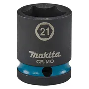 Makita E-16178 Impact Black Krachtdop 1/2" kort | 21 mm