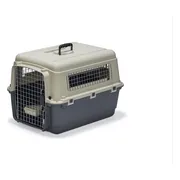 KARLIE Honden transportbox Nomad, grijs/wit (68x51x47 cm)