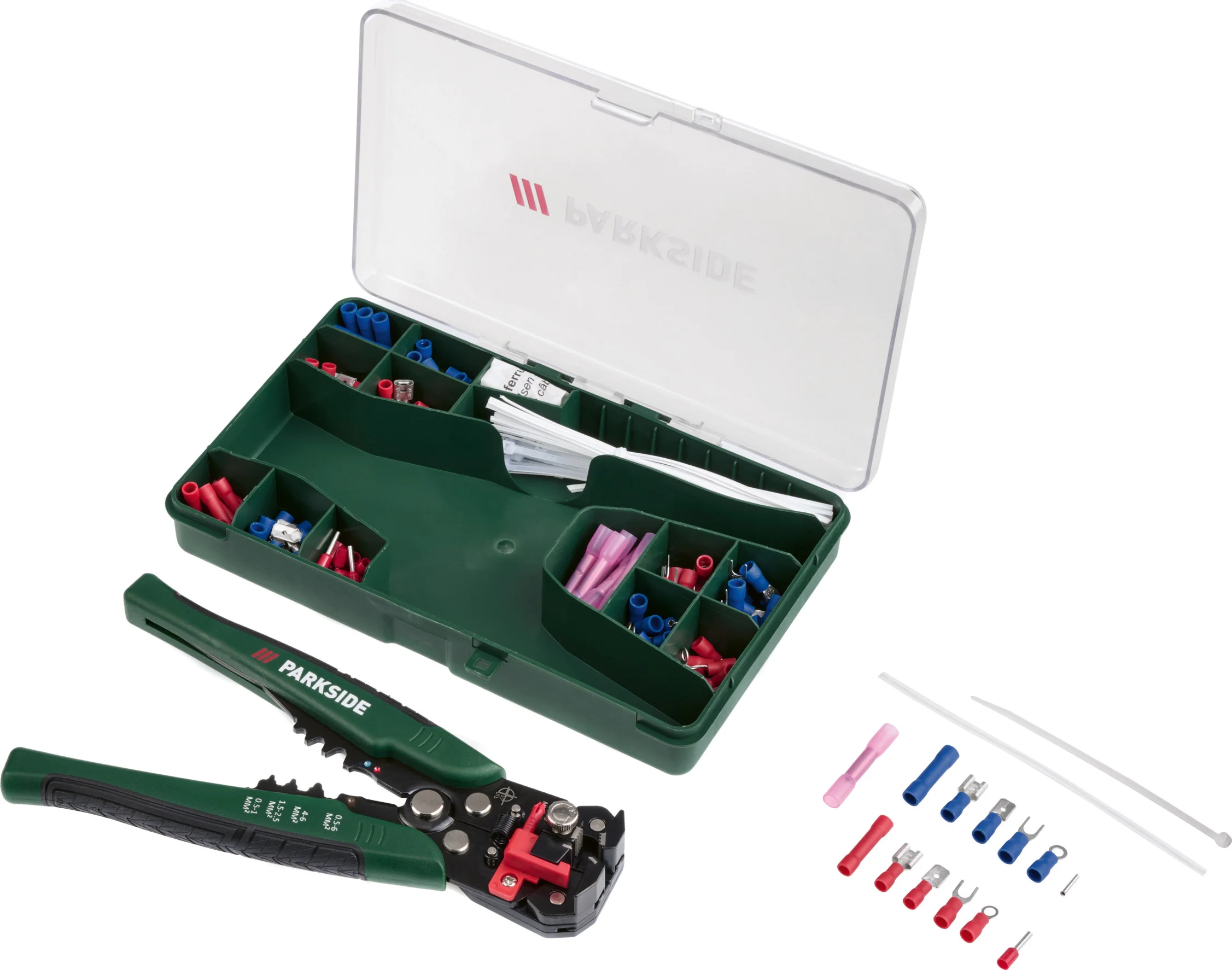 PARKSIDE Automatische afstrip- en krimptangenset