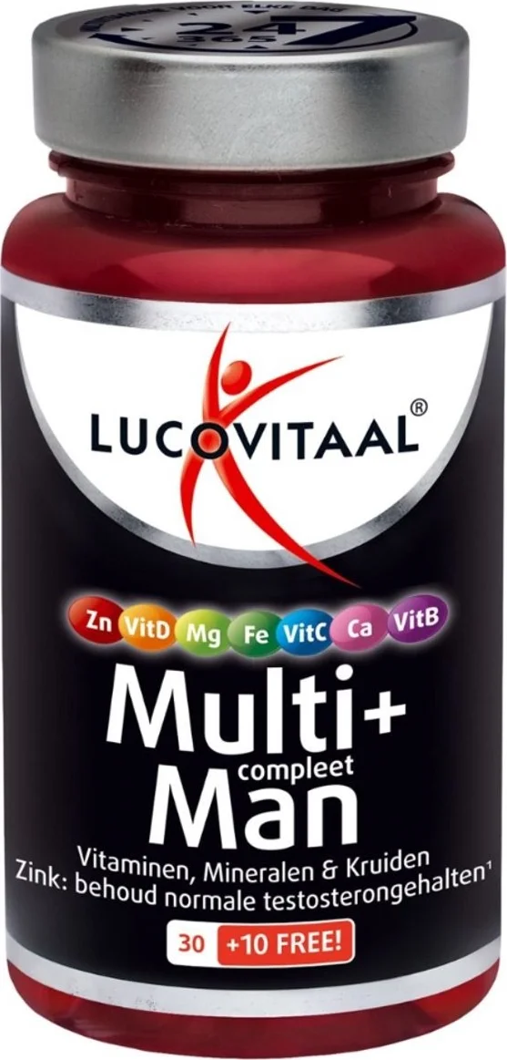 Lucovitaal Multi + Compleet Man 40 tabletten