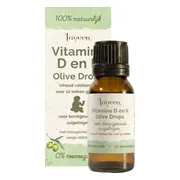 Laveen Vitamine D en K Olive Drops - D3 en K1 druppels voor zuigelingen tot 3 maanden 10ML