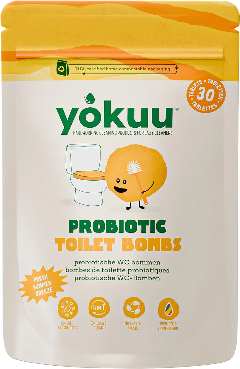 Yokuu Probiotische WC Bommen Fresh Summer Breeze 30ST