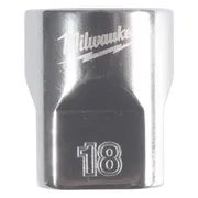 Milwaukee Dop 3/8" 12 kants - 18 mm - 4932498810