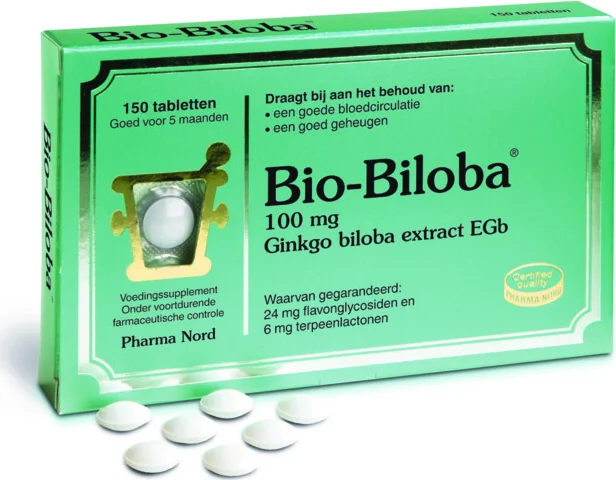 2x Pharma Nord Bio-Biloba 150 tabletten