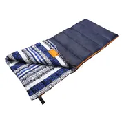 Dutch Mountains Slaapzak Goeree XL - Extra groot 220x90cm - Katoenen binnenkant - Aanritsbaar - Tochtstrip en compressiehoes