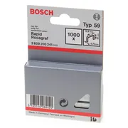 Bosch Professional Nieten type 59 | 10 mm | 10,6 x 0,72 mm | 1000 stuks - 2609200241