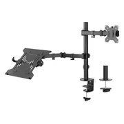 ACT AC8305 Monitorarm 1 Scherm met Laptoparm