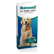 Mansonil All Worm Tasty Bone Hond 6 tabletten