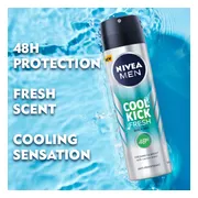 Nivea Men Fresh Kick Anti-Transpirant Spray 150ML