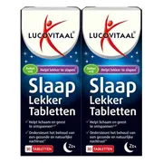 2x Lucovitaal Slaap Lekker 30 tabletten