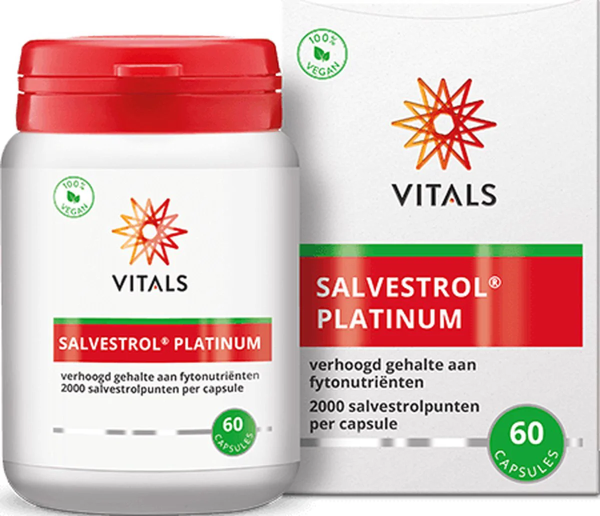 Vitals Salvestrol Platinum 60 capsules