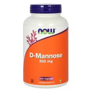 Now D-Mannose 500mg Capsules 240CP