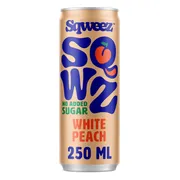 SQWZ Sqweez White Peach No Added Sugar 250ML