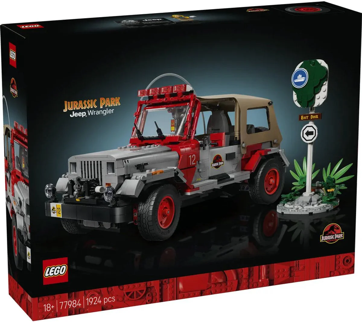 LEGO Jurassic World Jurassic Park Jeep Wrangler 77984