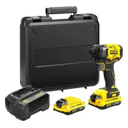 Stanley SFMCF810D2K FATMAX® V20 Accu slagschroevendraaier 170Nm Brushless 18V 2.0Ah in koffer