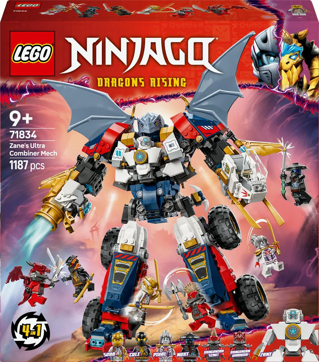 LEGO NINJAGO Zane's ultra-combomecha 71834