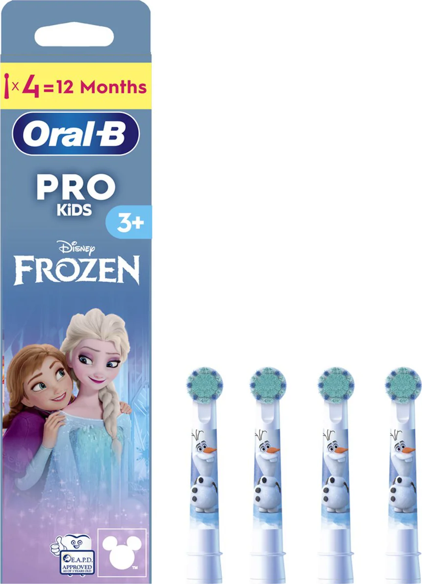 Oral-B Pro Kids 3+ Disney Frozen Opzetborstels 4ST