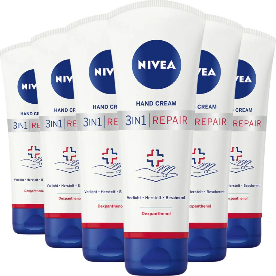 6x NIVEA Handcrème Repair 100 ml