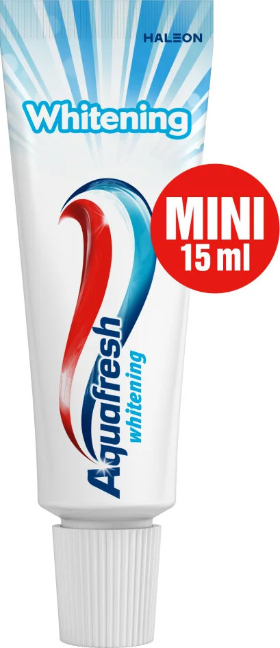 3x Aquafresh Tandpasta Whitening Mini 15 ml