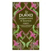 Pukka Biologische Thee Peppermint Licorice 20 stuks