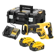 DeWALT DCS367P2 Accu reciprozaag 18V XR 5.0Ah in TSTAK