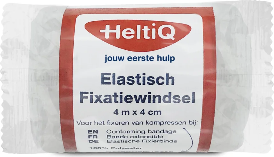 HeltiQ Elastisch Fixatiewindsel 4m x 4cm