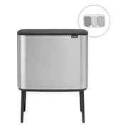 Brabantia Bo Touch Bin Prullenbak 3 x 11 liter Matt Steel Fingerprint Proof