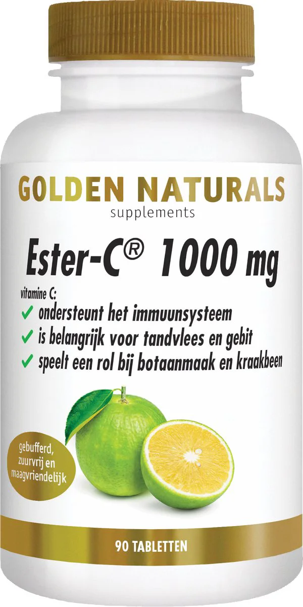 Golden Naturals Ester-C 1000mg Vegan 90 tabletten