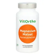 VitOrtho Magnesium Malaat Kauwtabletten 120KTB