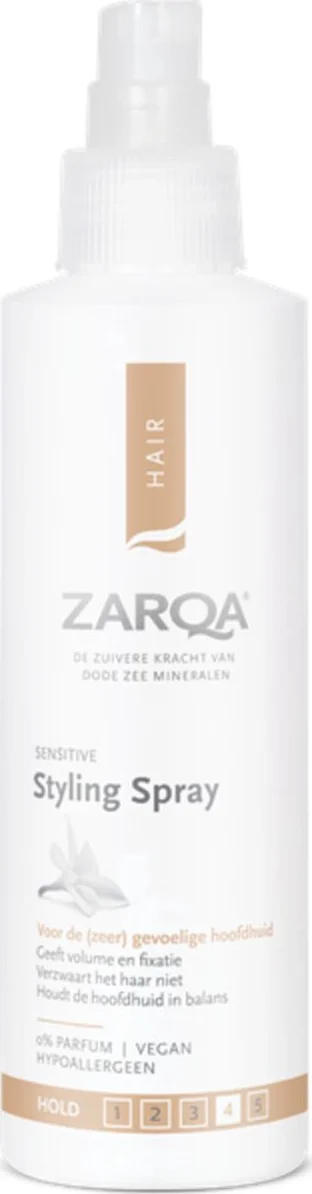 6x Zarqa Sensitive Styling Spray 200 ml
