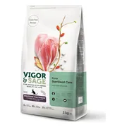 Vigor & Sage Kattenvoer Droog Adult Sterilized Care Poria 2 kg