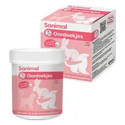 Sanimal Oordoekjes+ 100 stuks