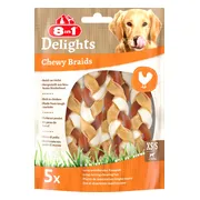 10x 8in1 Delights Chewy Braid XS/S 75 gr