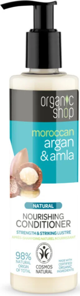 3x Organic Shop Conditioner Argan & Amla 280 ml