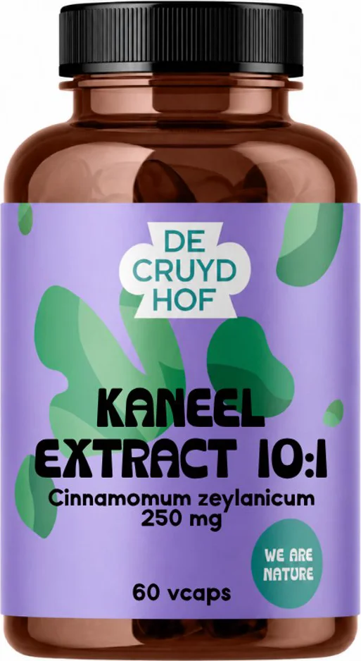 Cruydhof Kaneel Extract 10:1 Capsules 60VCP